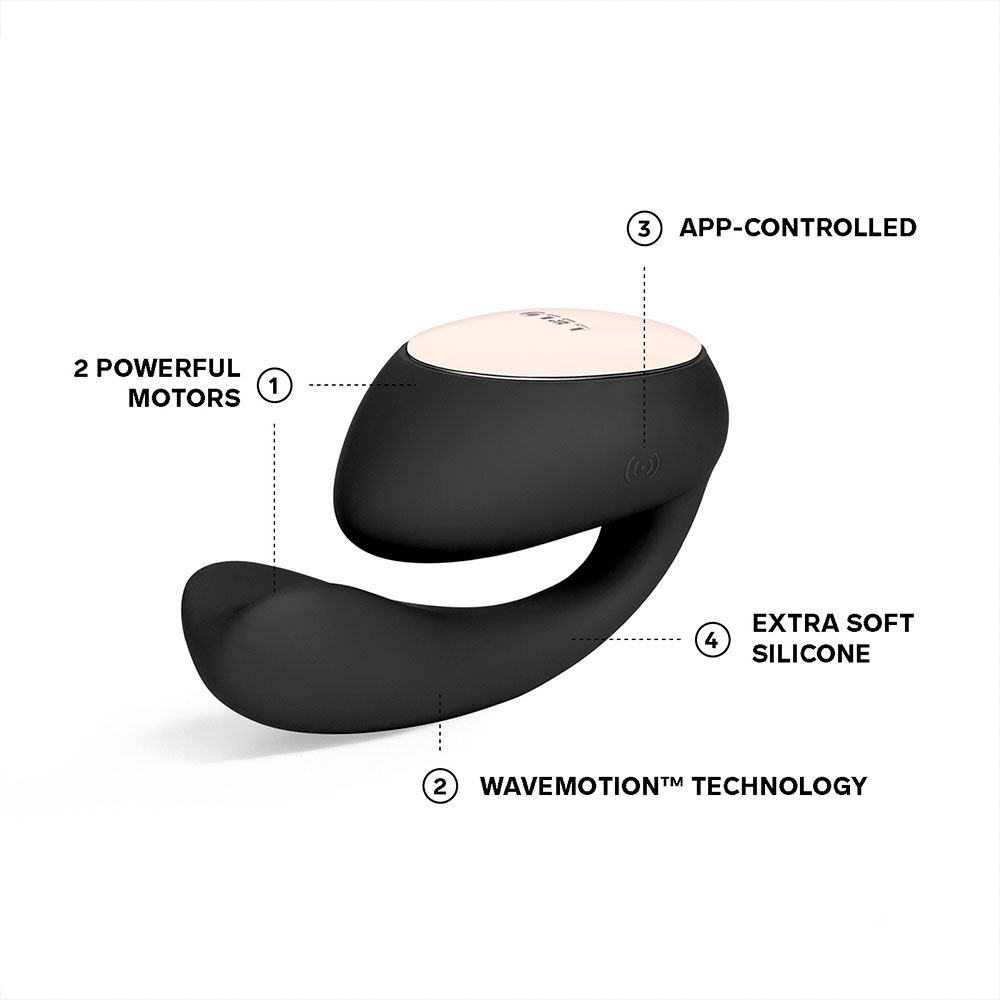 Lelo Ida Wave with Mobile App Black - Image 3
