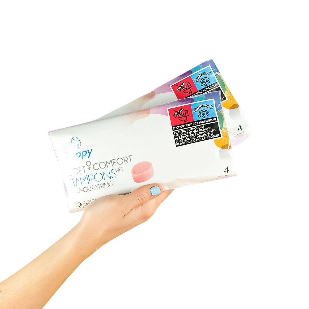 Beppy Soft and Comfort Tampons WET 8 pcs - Image 3