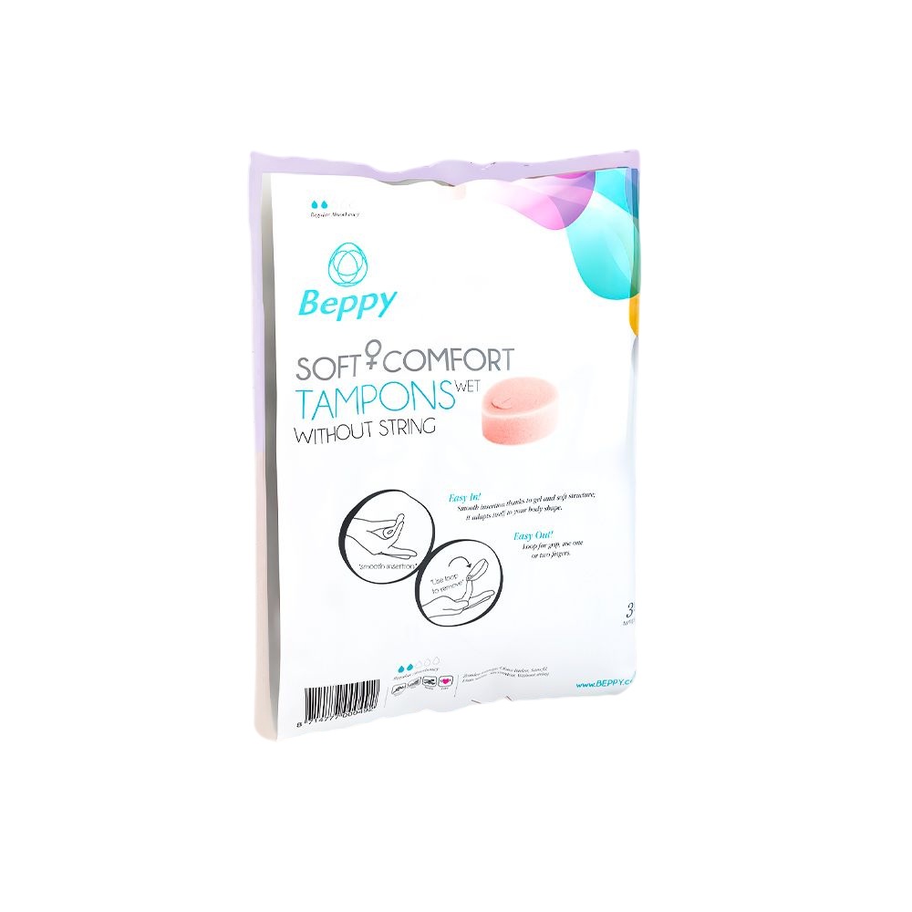 Beppy Soft and Comfort Tampons WET 30 pcs - Image 3