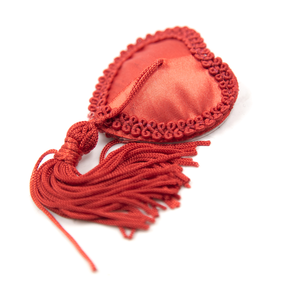 Naughty Toys Red Burlesque Heart Nipple Pasties - Image 2