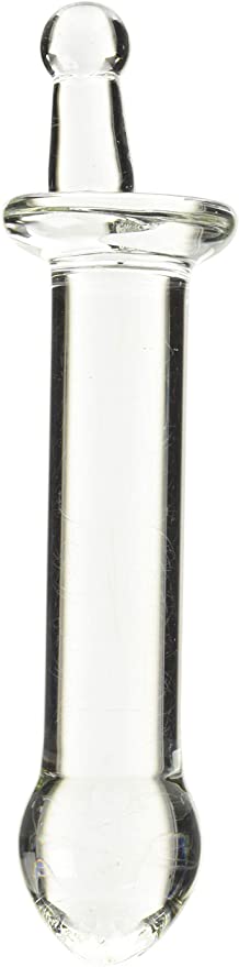 Clear Glass Penis Dong Wide Neck for Viewing the Ass 13 cm - Image 7