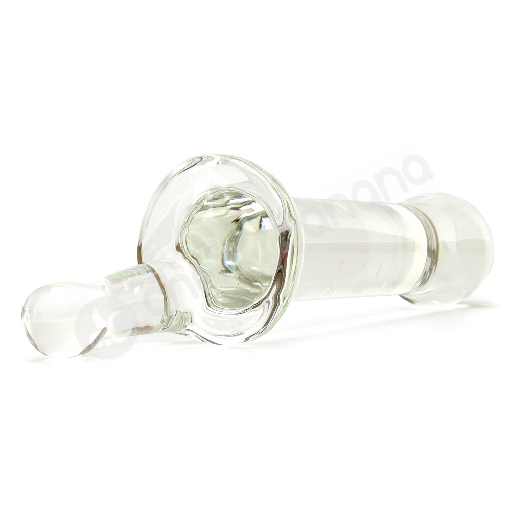 Clear Glass Penis Dong Wide Neck for Viewing the Ass 13 cm - Image 5