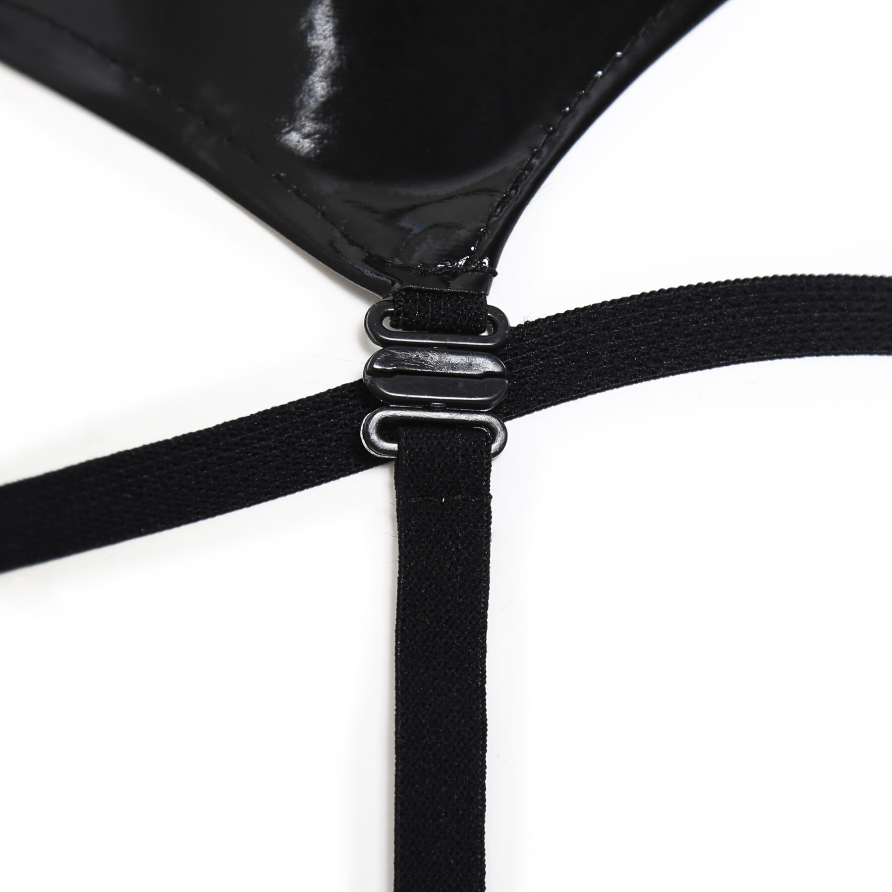 Naughty Toys Shiny Garter Belt with String - Image 4