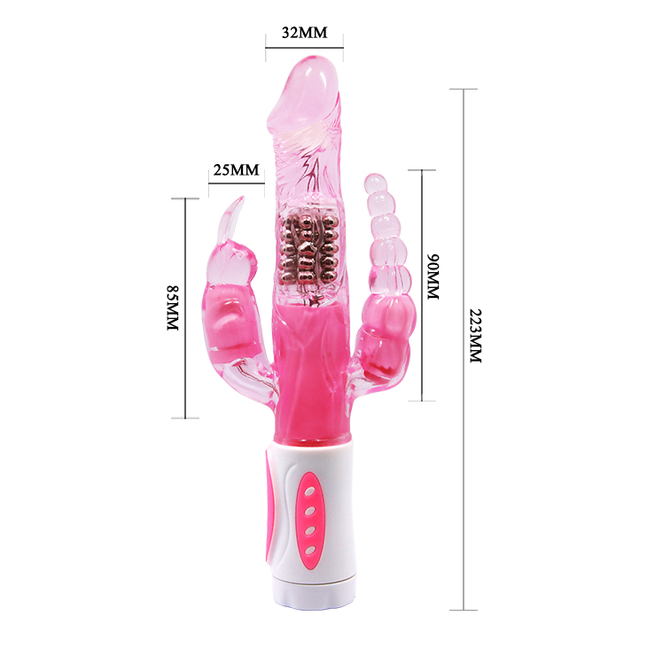 Pretty Bunny Triple Pleasure Vibrator - Image 3