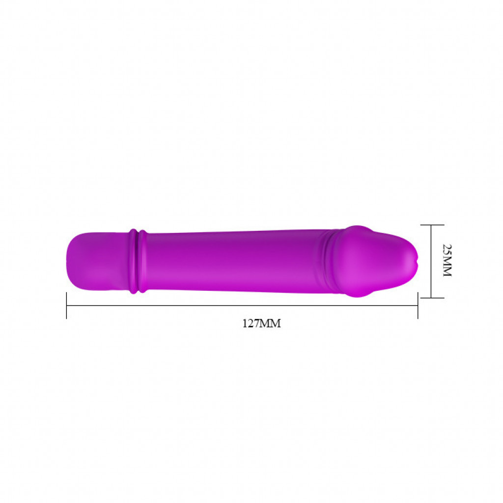 Pretty Love Emily small and thin dildo vibrator 13cm - Image 2