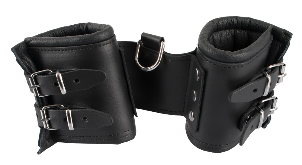 ZADO heavy duty Leather Handcuffs - Image 3