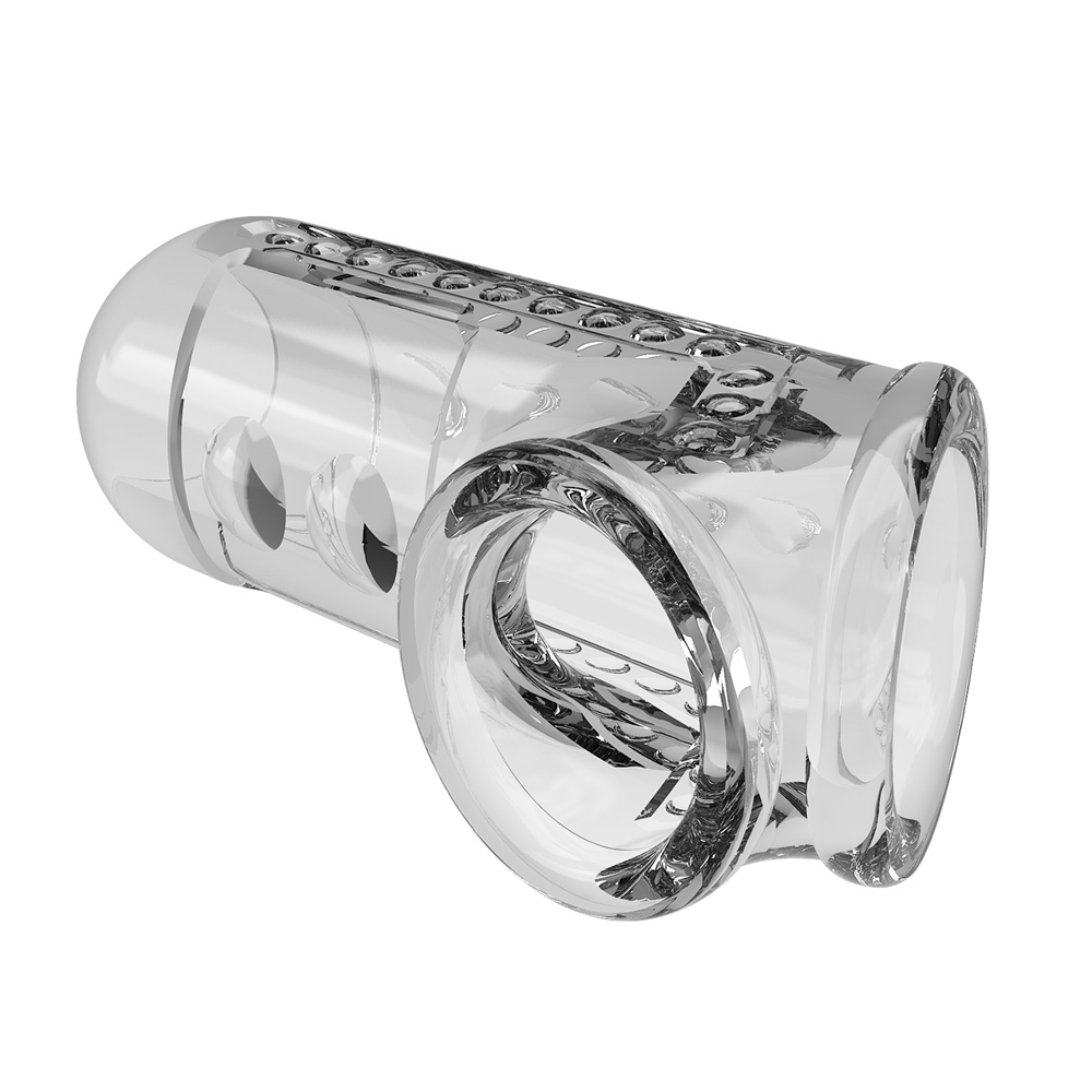 PRETTY LOVE Stretchy Soft and Smooth Cock and balls sleeve - Image 2