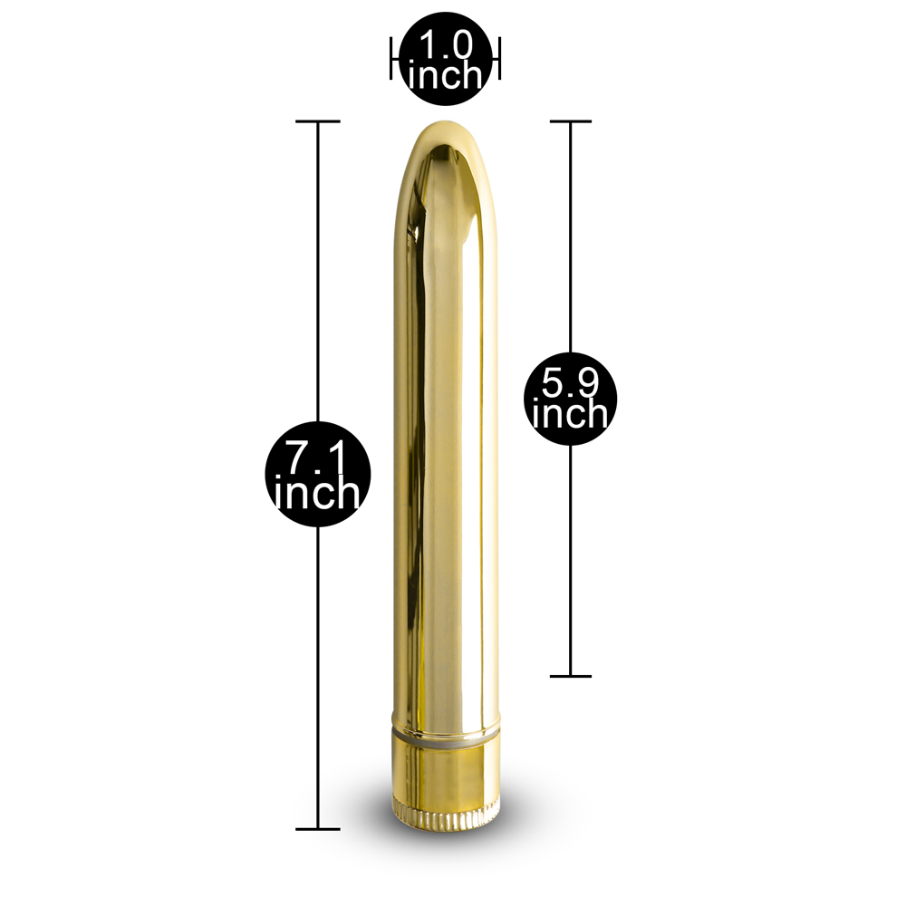 TOYBOY Golden LOVE classic long thin vibrator - Image 3
