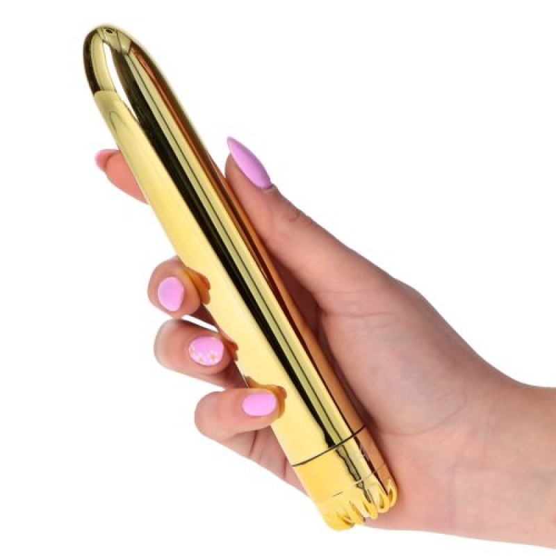 TOYBOY Golden LOVE classic long thin vibrator - Image 2