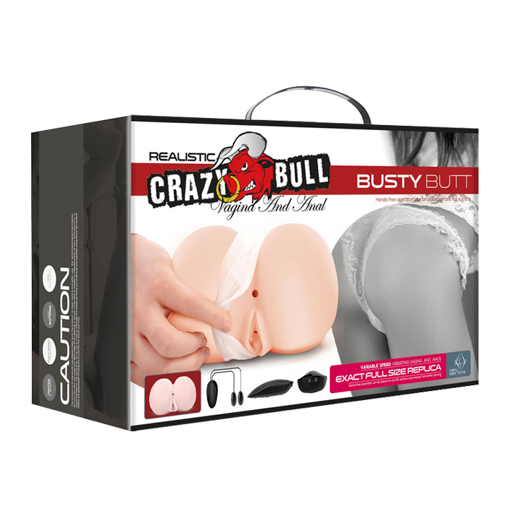 CRAZY BULL Busty Butt vibrating Vagina and Ass 1.2kg - Image 2