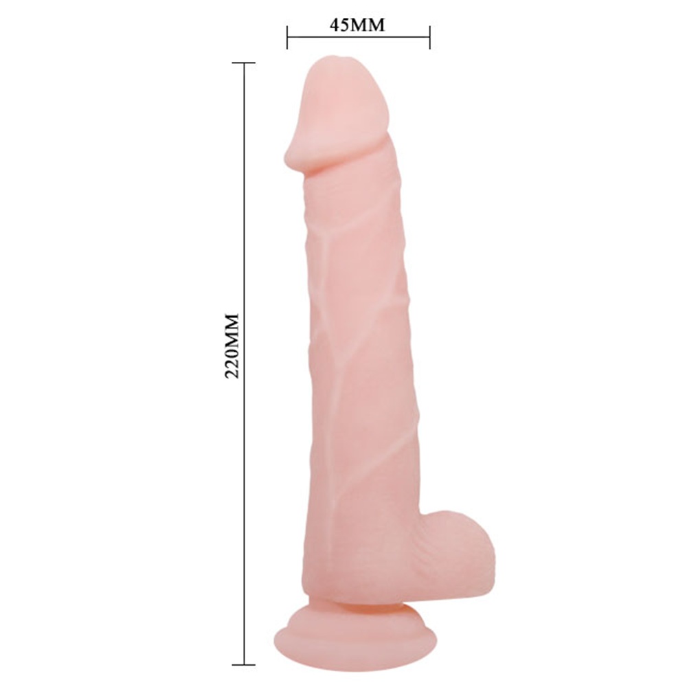 BAILE Realistic super dildo with strong suction base - Image 2